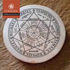 Talismano Grande in legno - 7 Arcangeli - Dettaglio