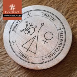 Talismano Grande in legno - Haniel - Dettaglio