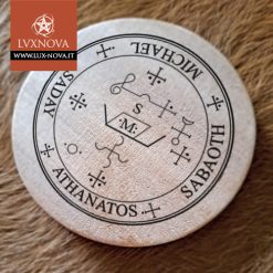 Alternative view of Talismano Grande in Legno - Arcangelo Michael - Purificazione, Protezione