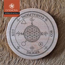 Talismano Grande in legno - Sandalphon