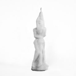 Candela Coppia Abbracciata - Bianca