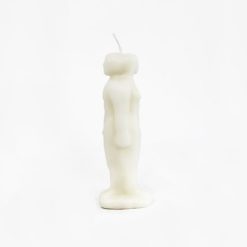 Candela a forma di coppia per separazione - Bianca