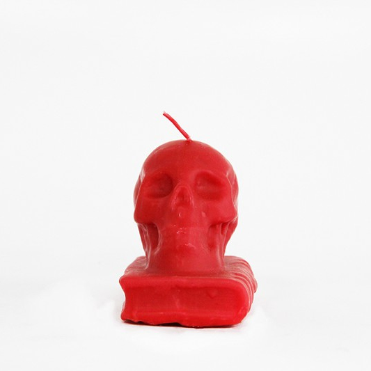 Candela Teschio Libro - Rossa