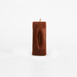 Candela a forma di vagina - Miele