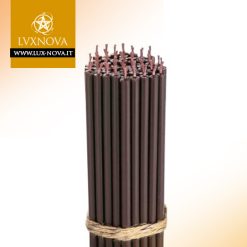 Candele in cera d'api Marrone - N80