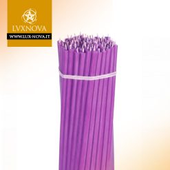 Candele in cera d'api viola - N60