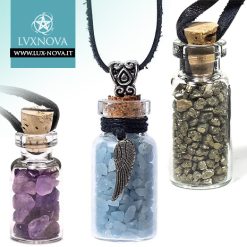Ciondoli Bottiglietta con Pietre