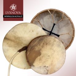 Tamburi Sciamanici in Pelle di Capra Rotondi