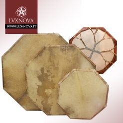 Tamburi Sciamanici in Pelle di Capra Ottagonali