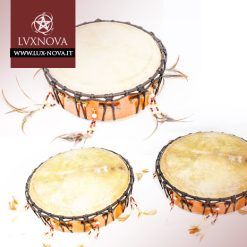 Tamburi Sciamanici in Pelle con cornice decorati