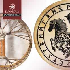 Tamburi Sciamanici in Pelle Rune e Sleipnir