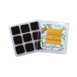 Aromafume mattoncini d'incenso Salvia bianca e Palo Santo