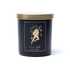 Candela d'intenti Divine Goddess in vetro con coperchio - 200g