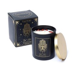 Candela d'intenti Good Fortune in vetro con coperchio -- 200g