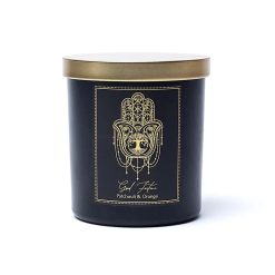 Candela d'intenti Good Fortune in vetro -- 200g - 02
