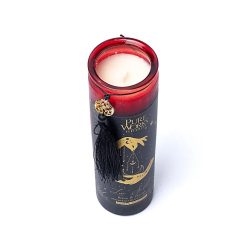 Candela d'intenti Love Spell in vetro con nappina -- 300g - 02