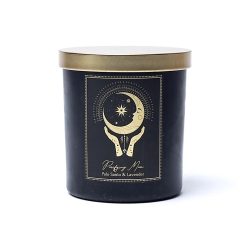 Candela d'intenti - Purifying - Moon in vetro - 200g - 02
