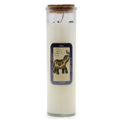 Candela in vetro Incantesimo - Fortuna - 01