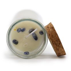 Candela in vetro Incantesimo - Protezione - 03