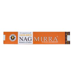 Incenso Vijayshree Golden Nag - Mirra - 15g
