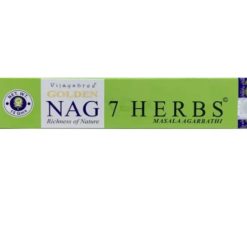 Incenso Vijayshree Golden Nag – 7 Erbe – 15g