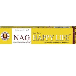 Incenso Vijayshree Golden Nag – Happy Life – 15g