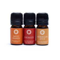 Set oli essenziali Aromaterapia Citrus Blast - 3x5 ml