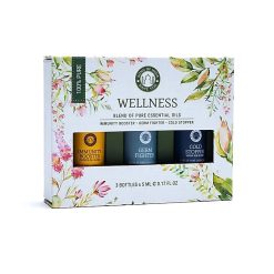 Set oli essenziali Aromaterapia Wellness - 3x5 ml