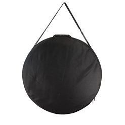 Custodia Tamburo sciamanico in pelle di capra Siberiano - Rune Sleipnir - 58 cm - 02