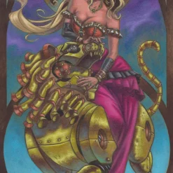 Steampunk Art Nouveau Tarot