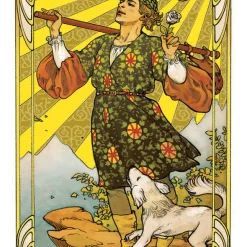 Golden Art Nouveau Tarot MINI