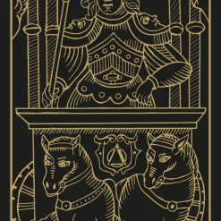 Tarot of Marseille Gold & Black Edition (dorati)
