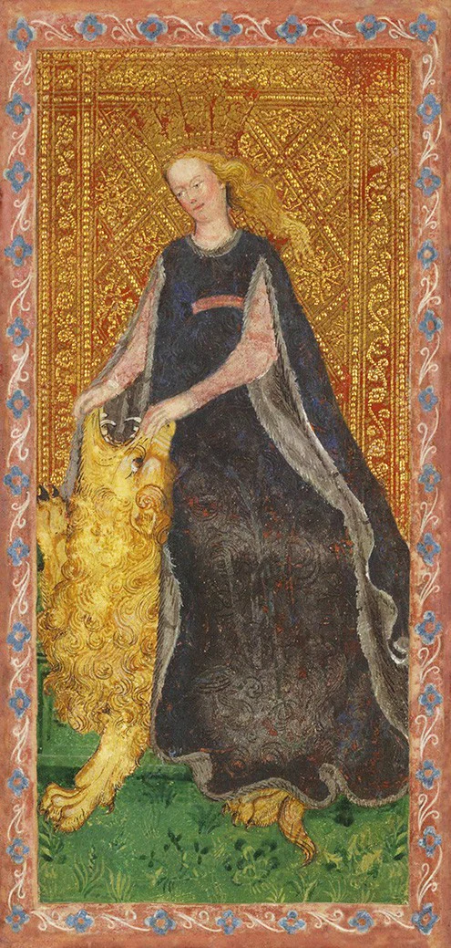 Visconti Modrone Tarot - Museum Quality