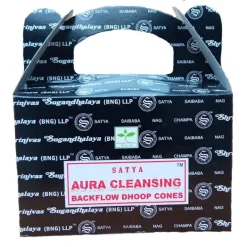 Coni di Incensi a Reflusso - Satya - Aura Cleansing