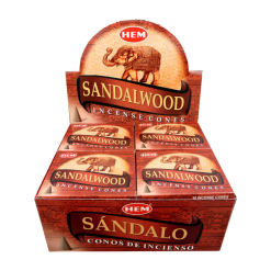 Coni di incenso HEM - Legno di Sandalo
