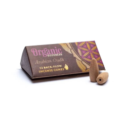 Coni d'incenso a fontana - Organic Goodness - Arabian Oudh