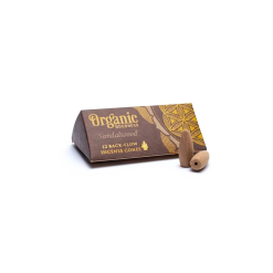 Coni d'incenso a fontana - Organic Goodness - Sandalo