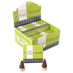 Coni di incenso - Vijayshree Golden Nag - 7 Erbe