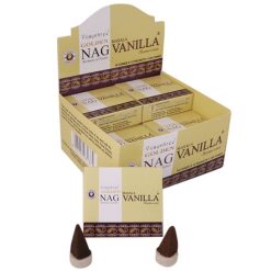 Coni di incenso - Vijayshree Golden Nag - Vaniglia