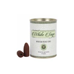 Coni di Incensi a Reflusso - Goloka - Salvia Bianca