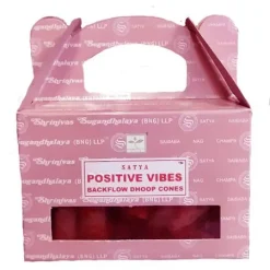 Coni di Incensi a Reflusso - Satya - Positive Vibes