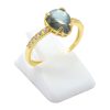 ANE070 - Anello Con Labradorite a Goccia in Argento Sterling 925