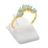 Anello Con Larimar Diadema in Argento Sterling 925