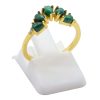 Anello Con Malachite Diadema in Argento Sterling 925