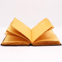 Grimorio in Pelle Con Pentacolo in Zinco - 200 Pag.-04