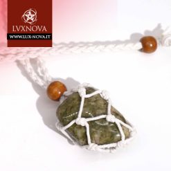 Alternative view of Portapietre in corda - Bianco