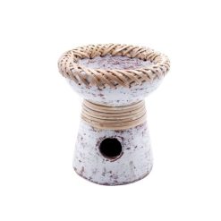 Bruciatore In Terracotta “White Wash” ø Cm 9,5