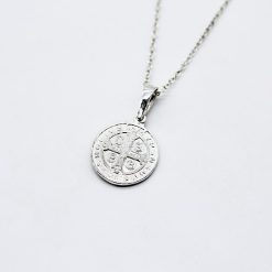 Amuleto - Medaglia di San Benedetto in Argento - 03