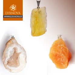 Ciondoli con Pietre Grezze