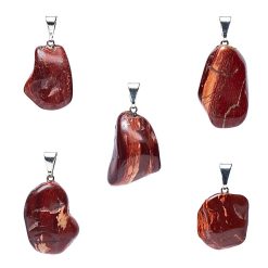 Ciondolo in Diaspro Pelle di Serpente forato